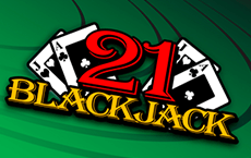 Blackjack (21) game art from Springbok