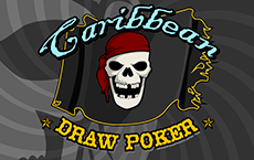 Caribbean Draw Poker game art from Springbok