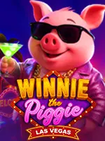 Winnie the Piggie Las Vegas game card from Springbok's lobby